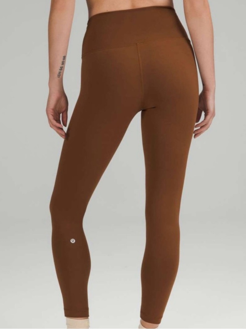 Lululemon Wunder Train Leggings in Roasted Brown